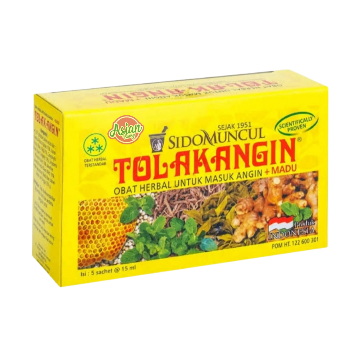 Sido Muncul Tolak Angin Herbal Liquid with Honey & Mint 75ml