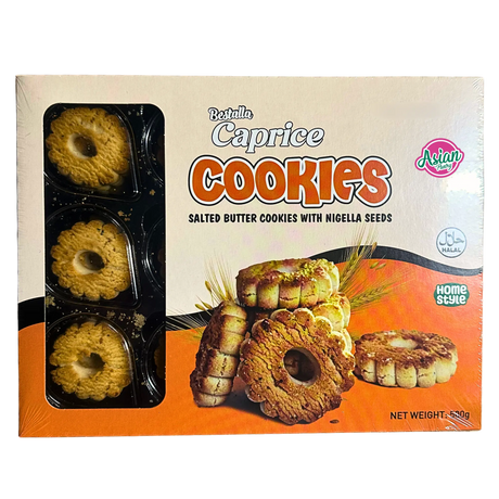 Bestalla Salted Butter Cookies with Nigella Seeds 500g