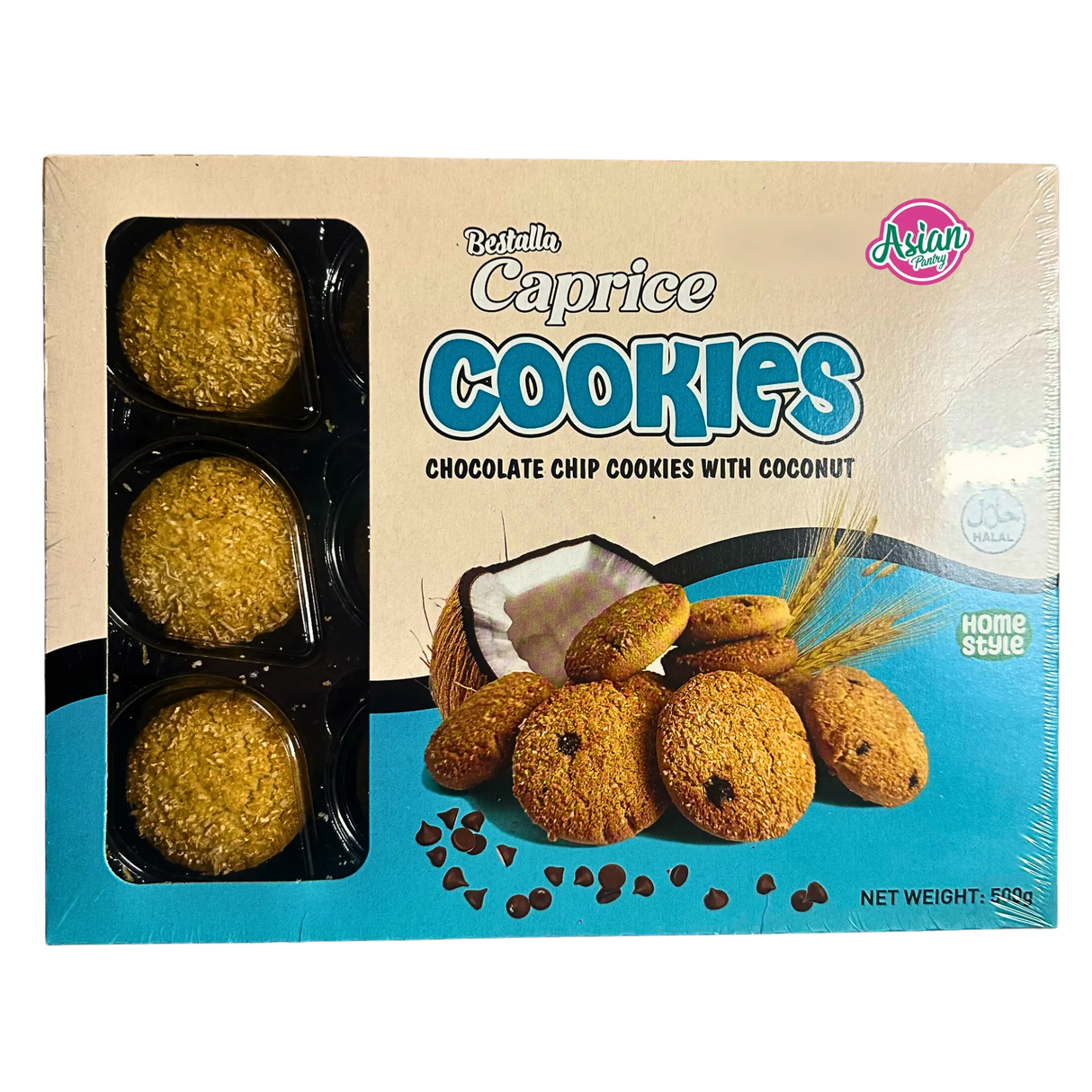 Bestalla Chocolate Chip Cookies with Coconut 500g