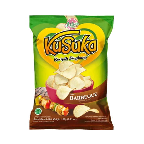 Kasuka BBQ Flavour Cassava Chips 180g