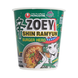 Nongshim Shin Spicy Humburger Cup (Zoey) from Kpop Demon Hunters 68g