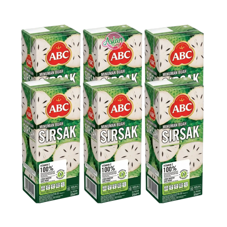 ABC Fruit Juice Tetra Pack - Sirsak/ Soursop 250ml