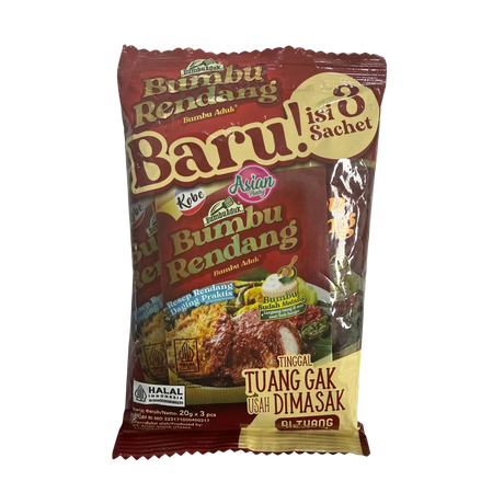 Kobe Seasoning Mix - Rendang (3 x 20g)