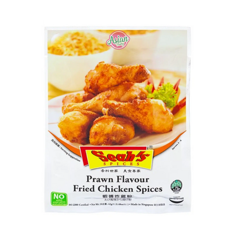 Seah's Spices Prawn Flavour Fried Chicken Spices 42g