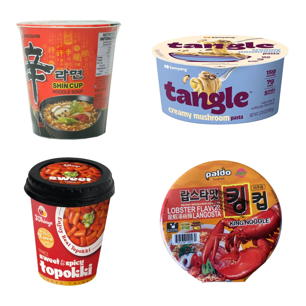 Korean Instant Meal Variety Bundle