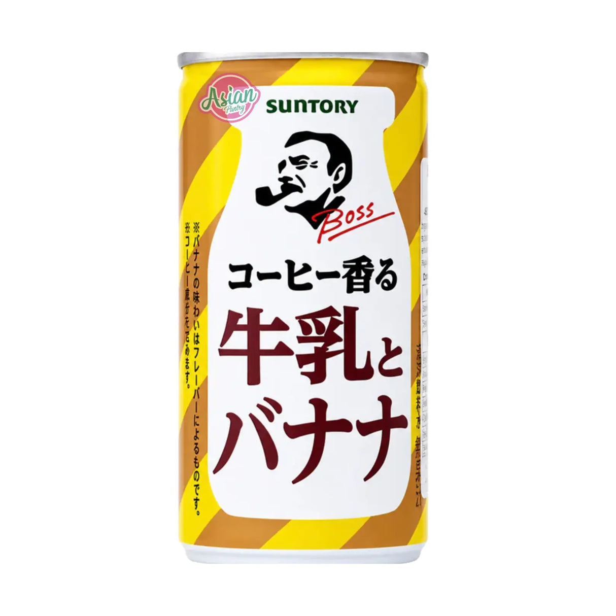 Suntory Boss Coffee Flavoured Milk and Banana Sugar Can 185ml