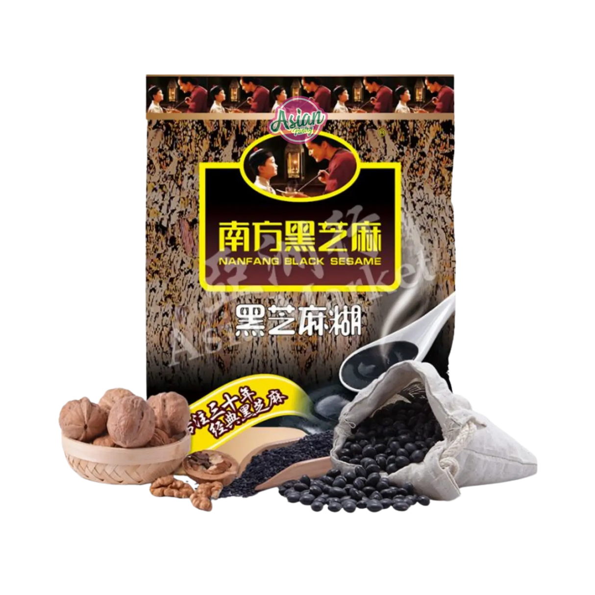 Nanfang Black Sesame Soup (Added Milk Breakfast Cereals) 480g