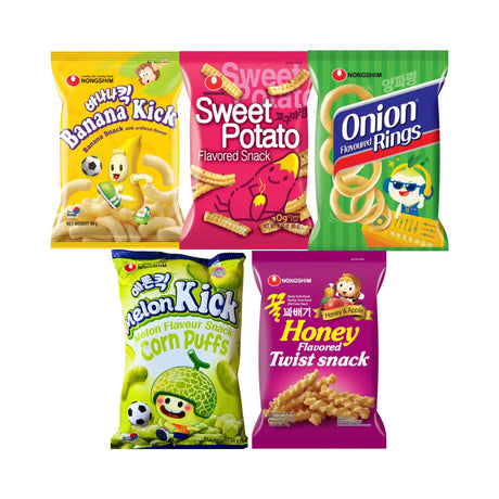 Nongshim Korean Snack Bundle