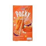 Glico Pocky Crushed Fruits Passion Fruit Yoghurt Flavour with Mango Bits 38g