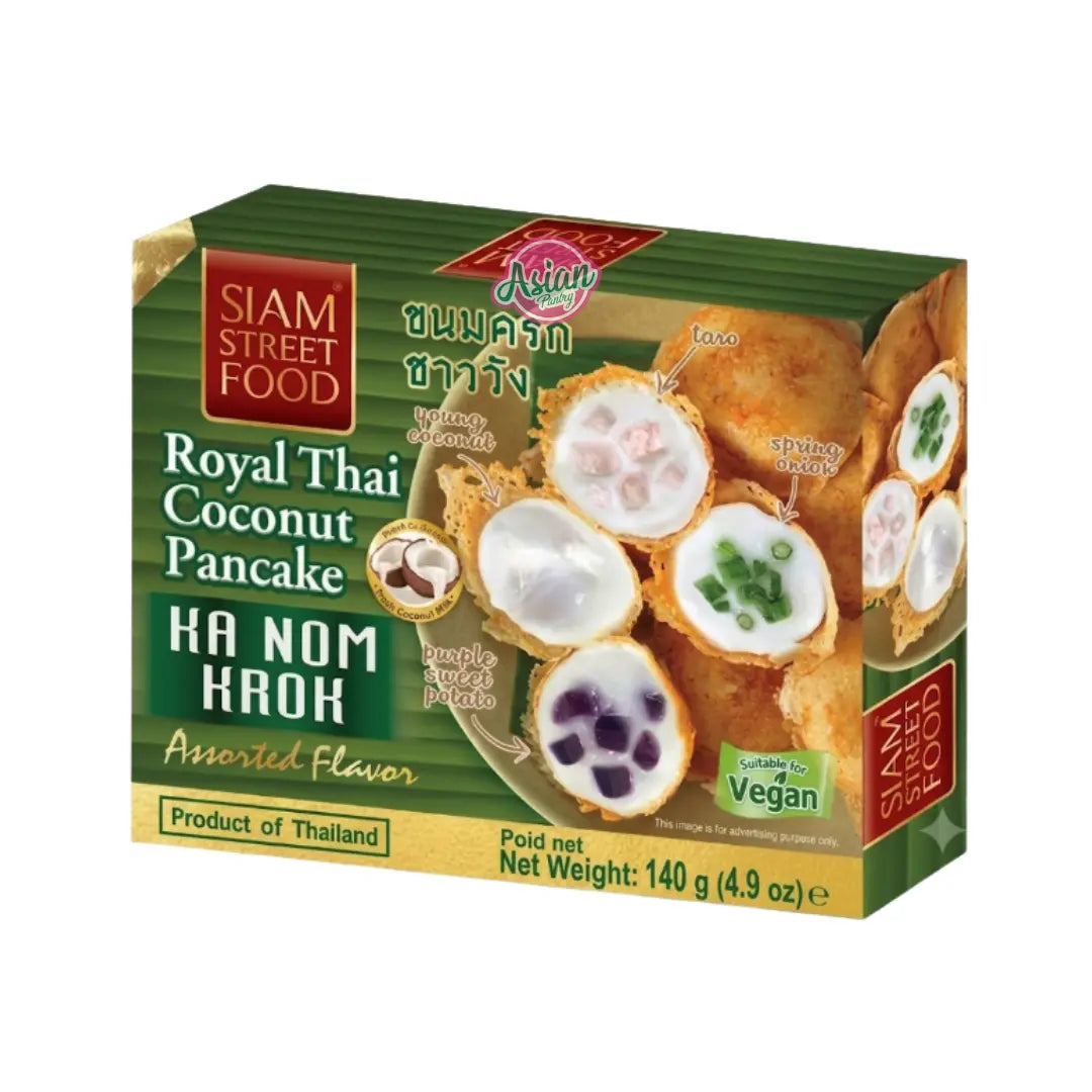 Siam Street Food Frozen KANOM KROK Thai coconut Pancake 140g