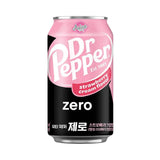 Dr. Pepper Korean Cola Strawberry Cream Flavour Zero Sugar 350ml