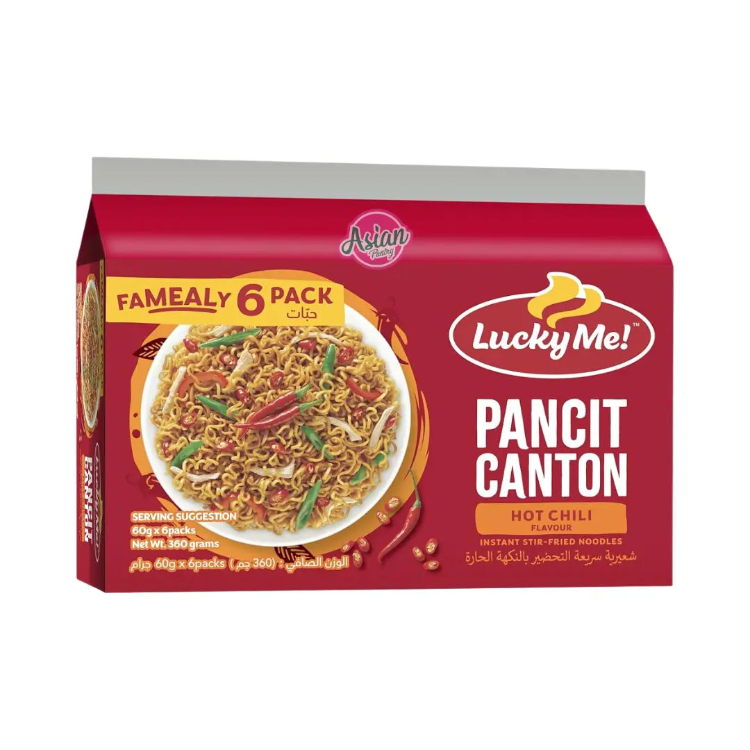 (TH) Lucky Me! Pancit Canton Instant Noodle Hot Chilli 60g
