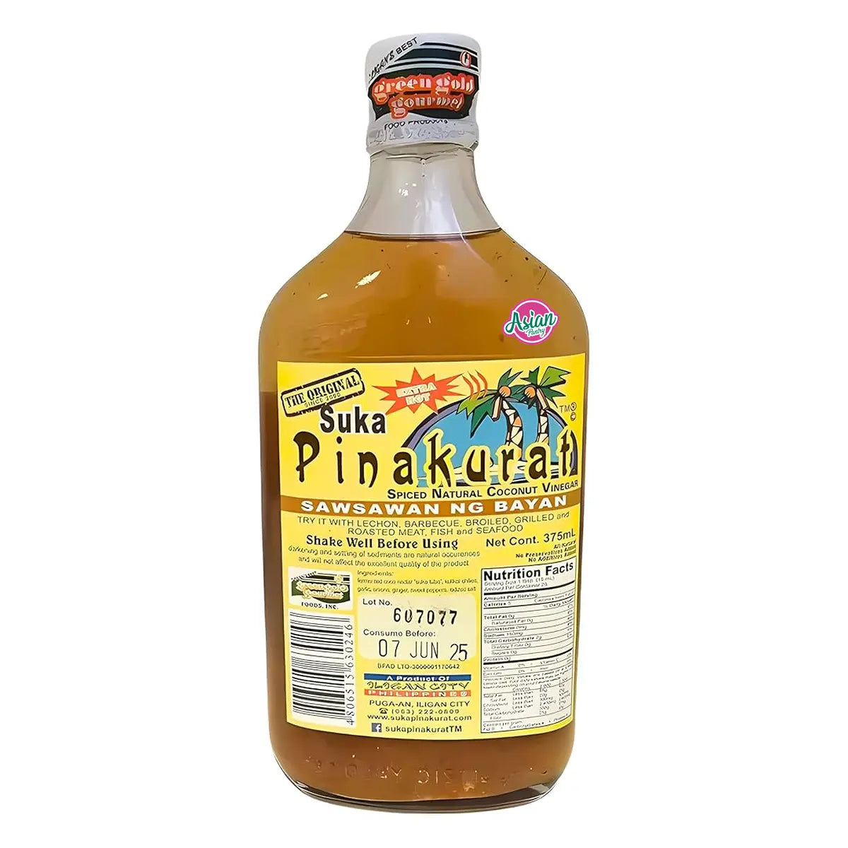 Suka Pinakurat Vinegar Extra Hot 250ml