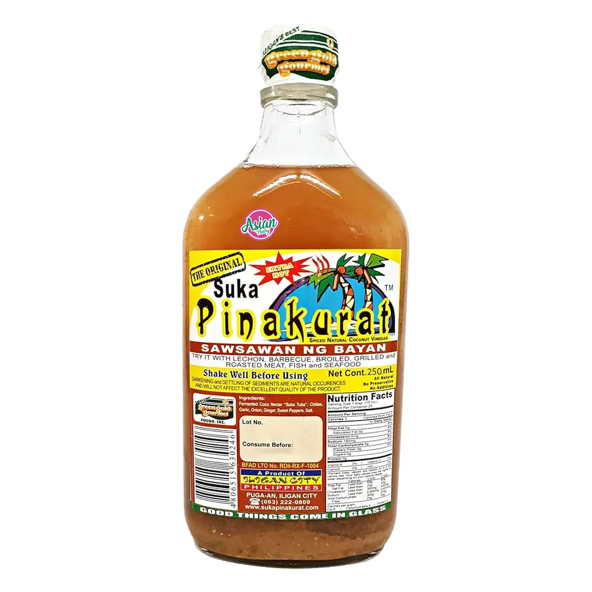 Suka Pinakurat Vinegar Extra Hot 375ml