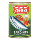 555 Sardine In Tomato Sauce 155g