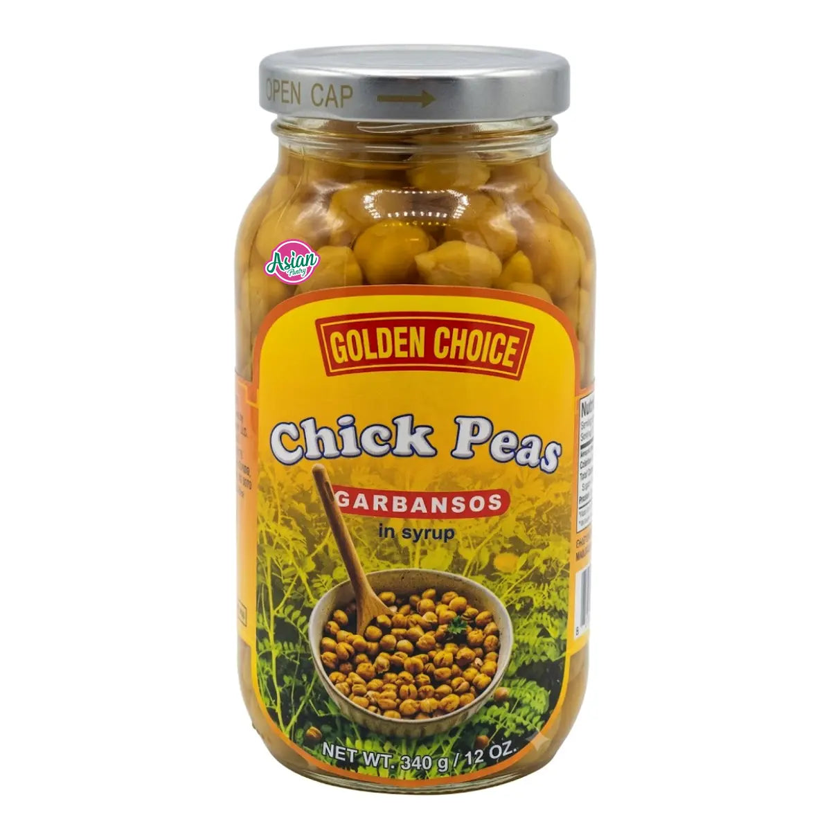 Golden Choice Chickpeas In Syrup 340g