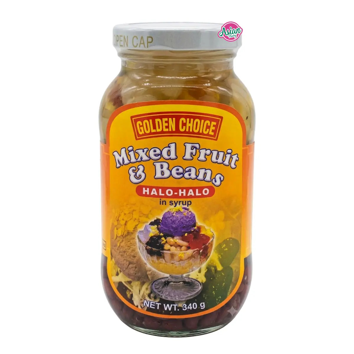 Golden Choice Fruit Mix In Syrup Halo-Halo 340g