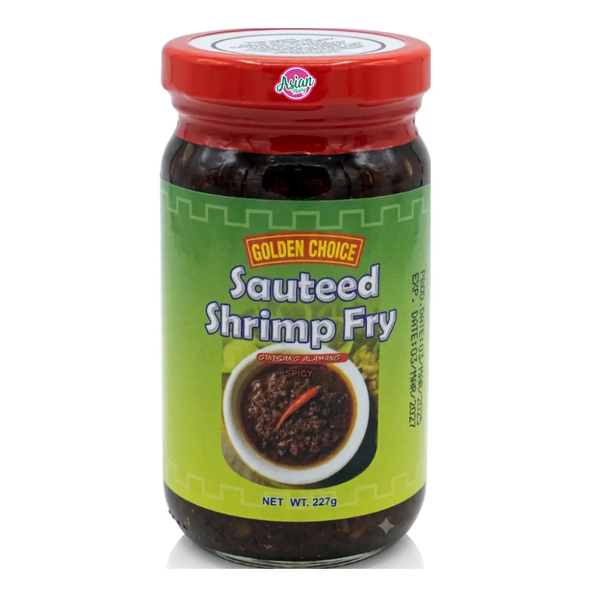 Golden Choice Sauteed Shrimp Fry (Ginising Alamang) Spicy 227g