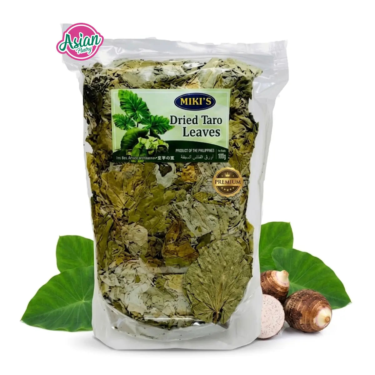 Miki's Dried Taro Leaves 100g