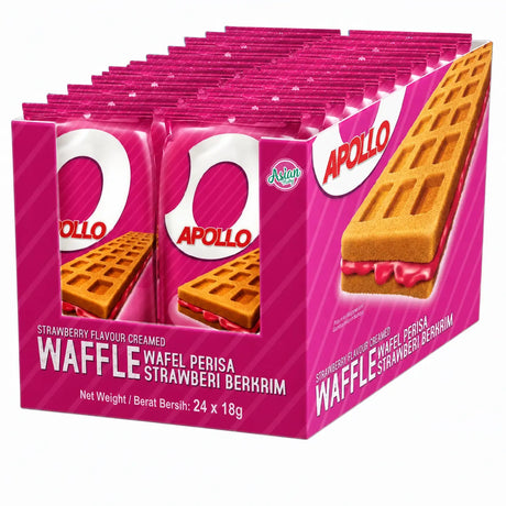 Apollo Strawberry Creamed Waffle