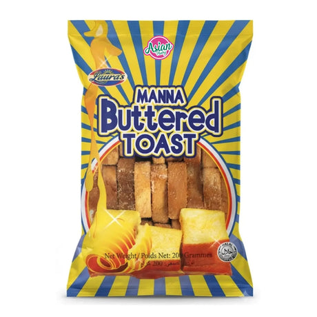 Laura's Manna Buttered Toast 200g