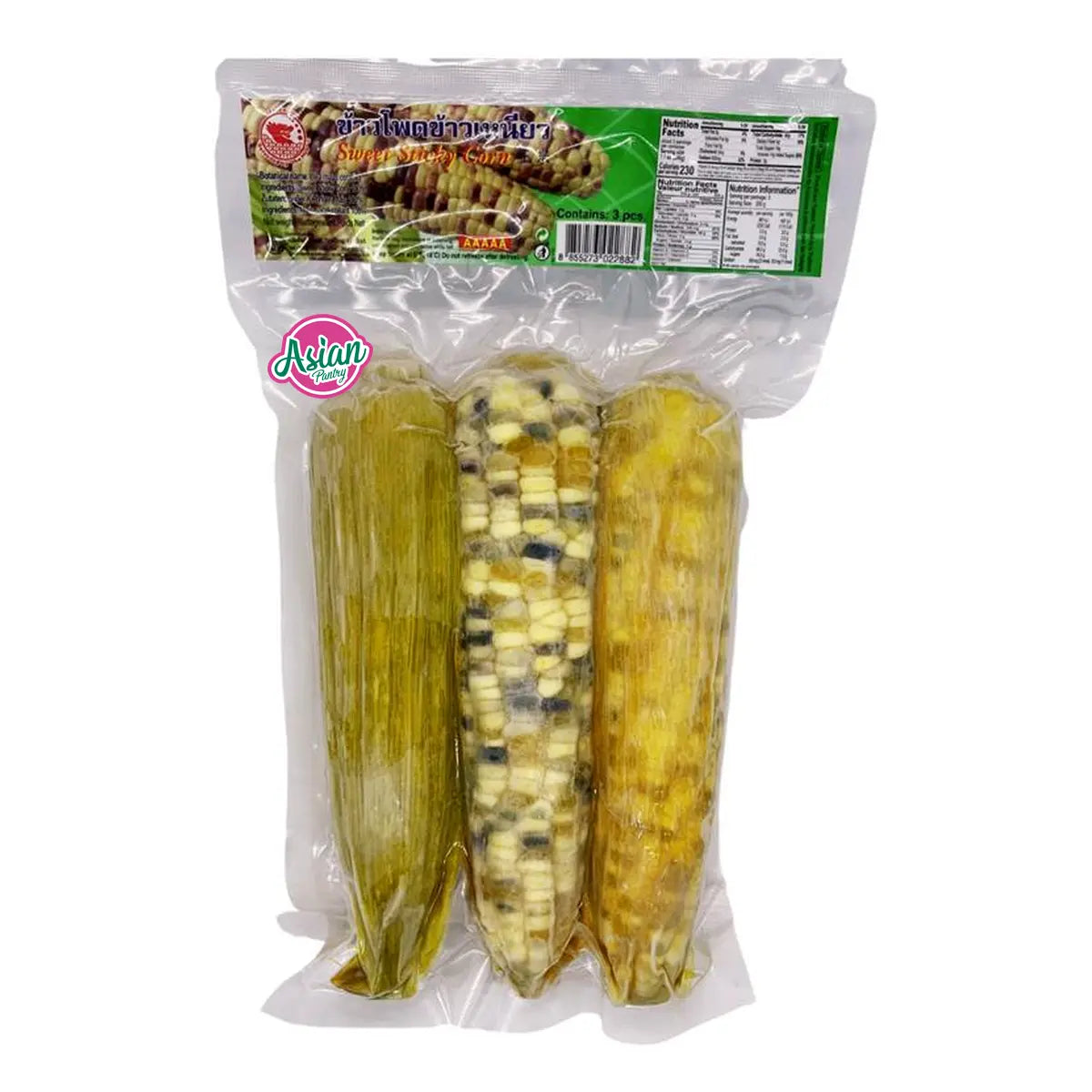 Red Drago Frozen Sticky Corn Mixed Colours Thai 600g