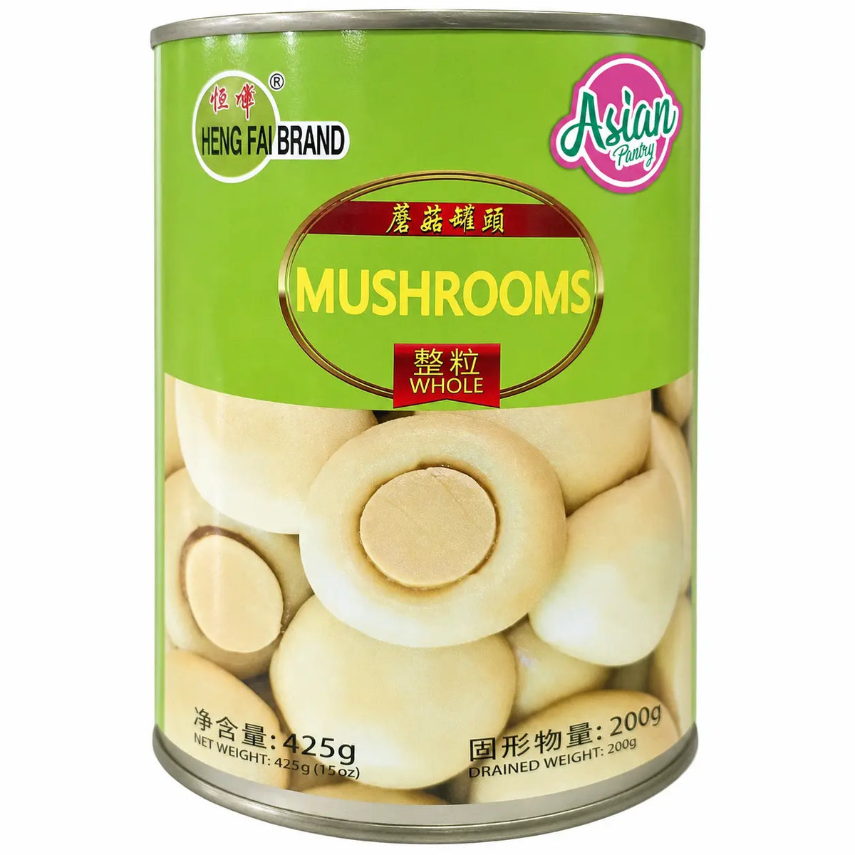 Heng Fai Canned Mushrooms 425g