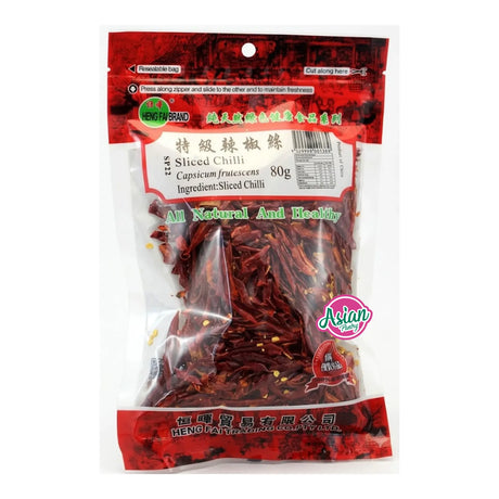 Heng Fai Sliced Chilli 80g