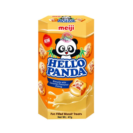 Meiji Hello Panda Caramel 47g