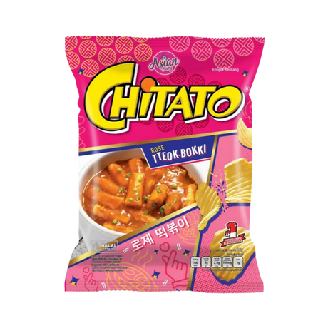 Chitato Rose Tteokbokki Flavour 65g
