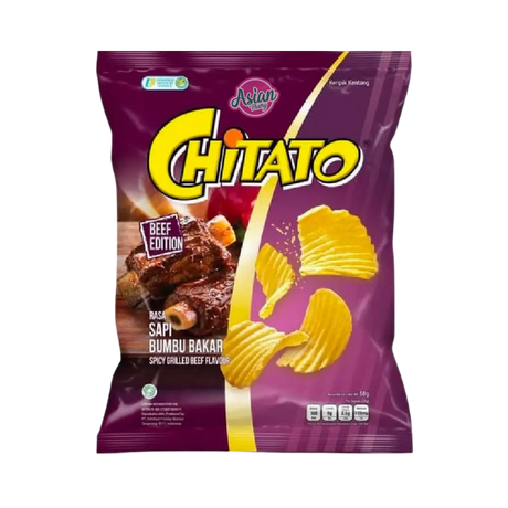 Chitato Rasa Sapi Bumbu Bakar (Spicy Grilled Beef) Flavour 65g