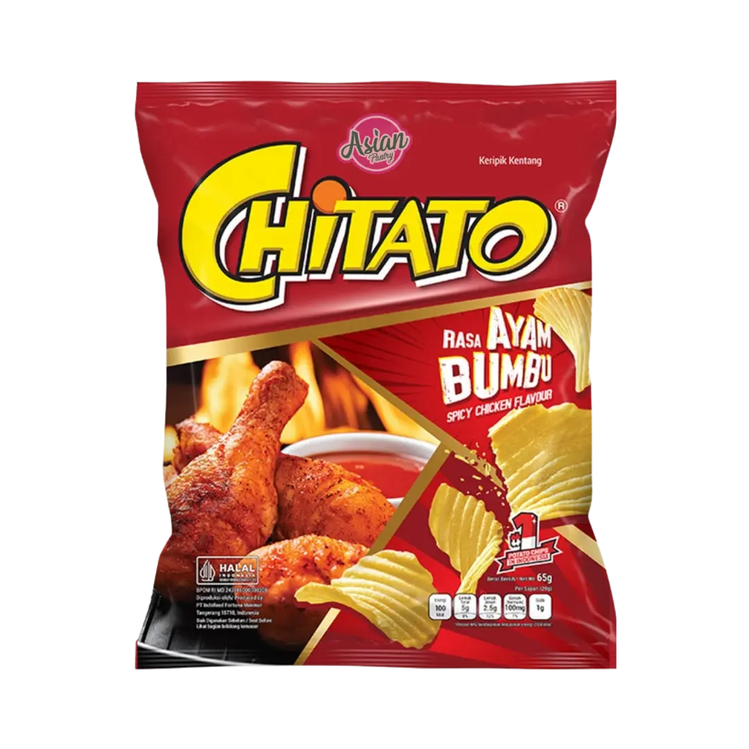 Chitato Rasa Ayam Bumbu (Spicy Chicken) Flavour 65g