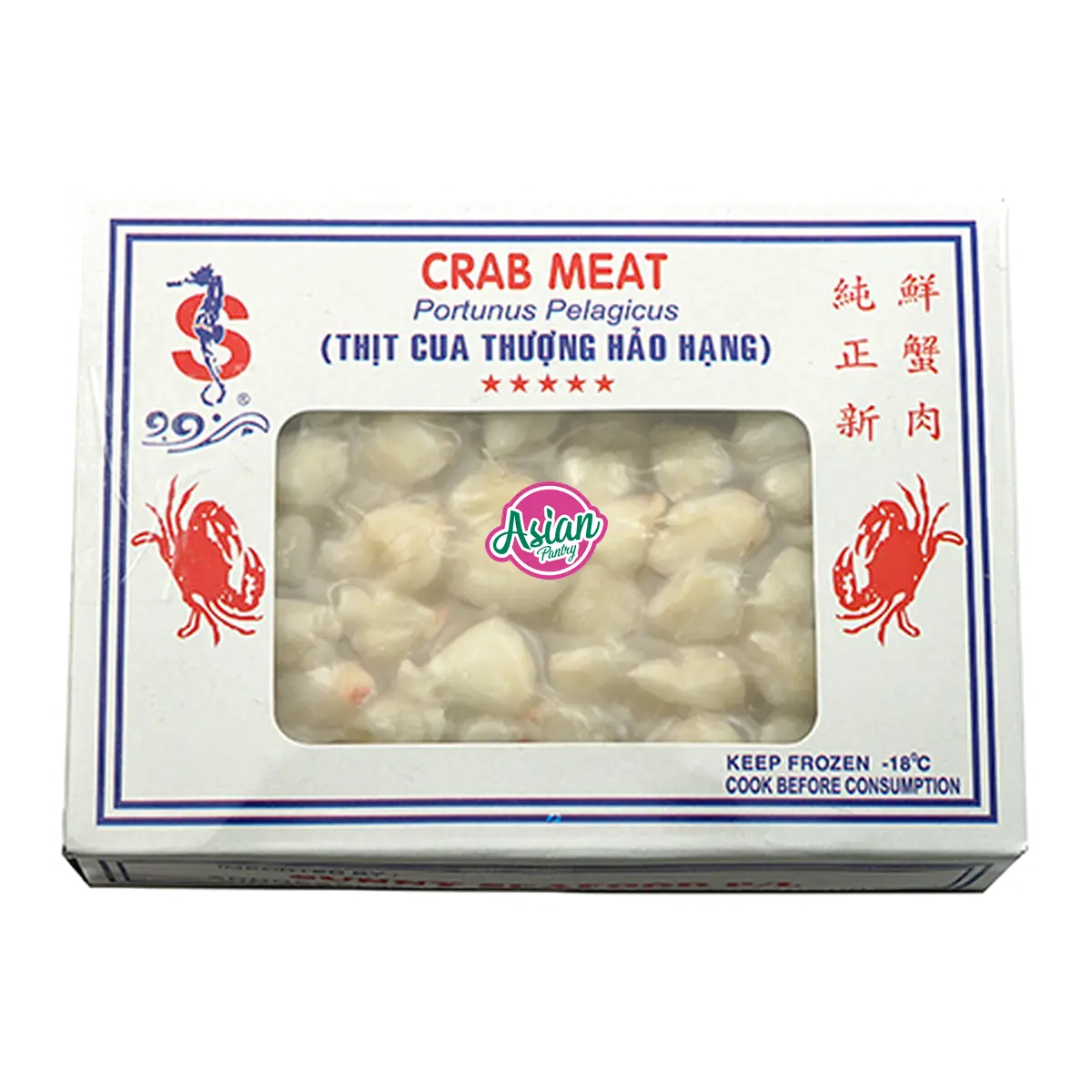 Sunny Seafood Frozen Crab Meat 380g