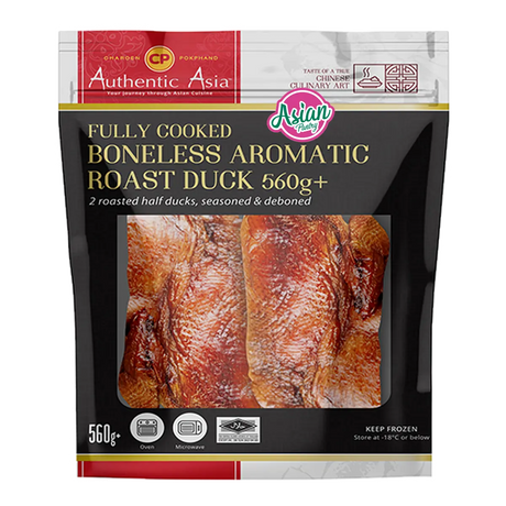 CP Frozen Cooked Aromatic Roasted Half Duck 560g