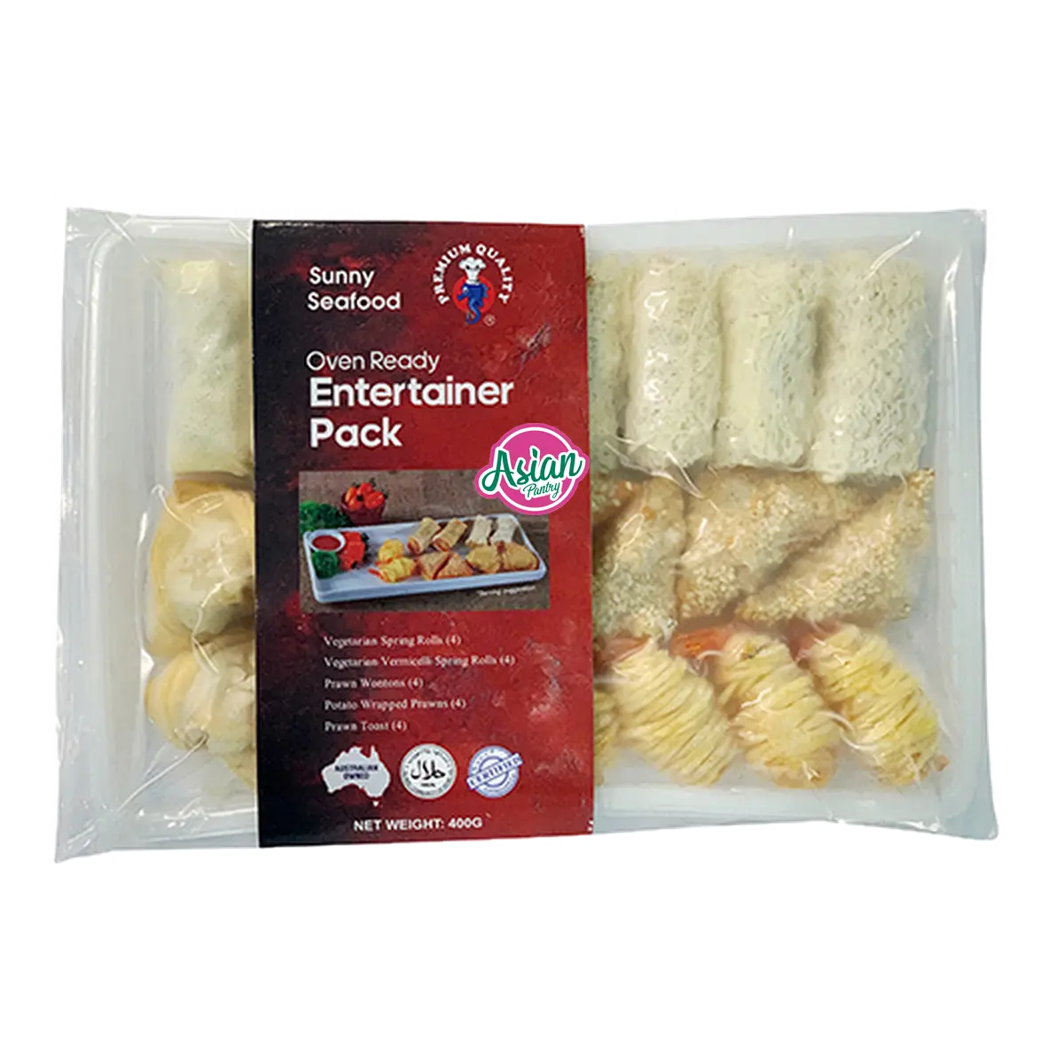 Sunny Seafood Frozen Oven Ready Entertainers Pack 400g