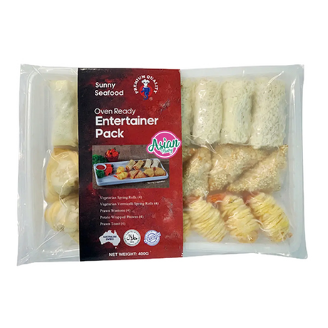 Sunny Seafood Frozen Oven Ready Entertainers Pack 400g