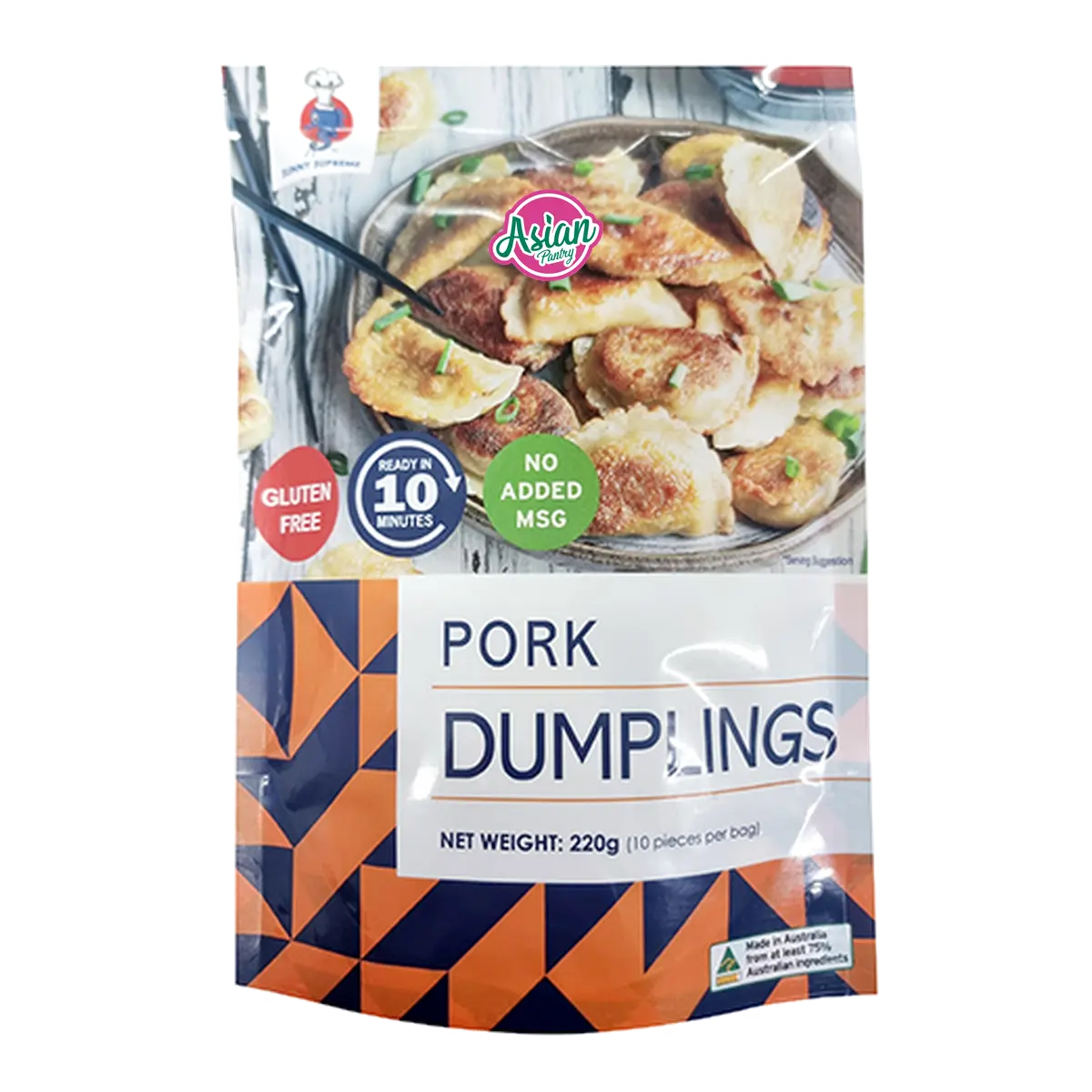 Sunny Seafood Gluten-Free Pork Dumplings 220g