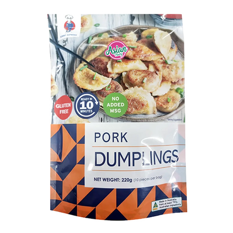 Sunny Seafood Gluten-Free Pork Dumplings 220g