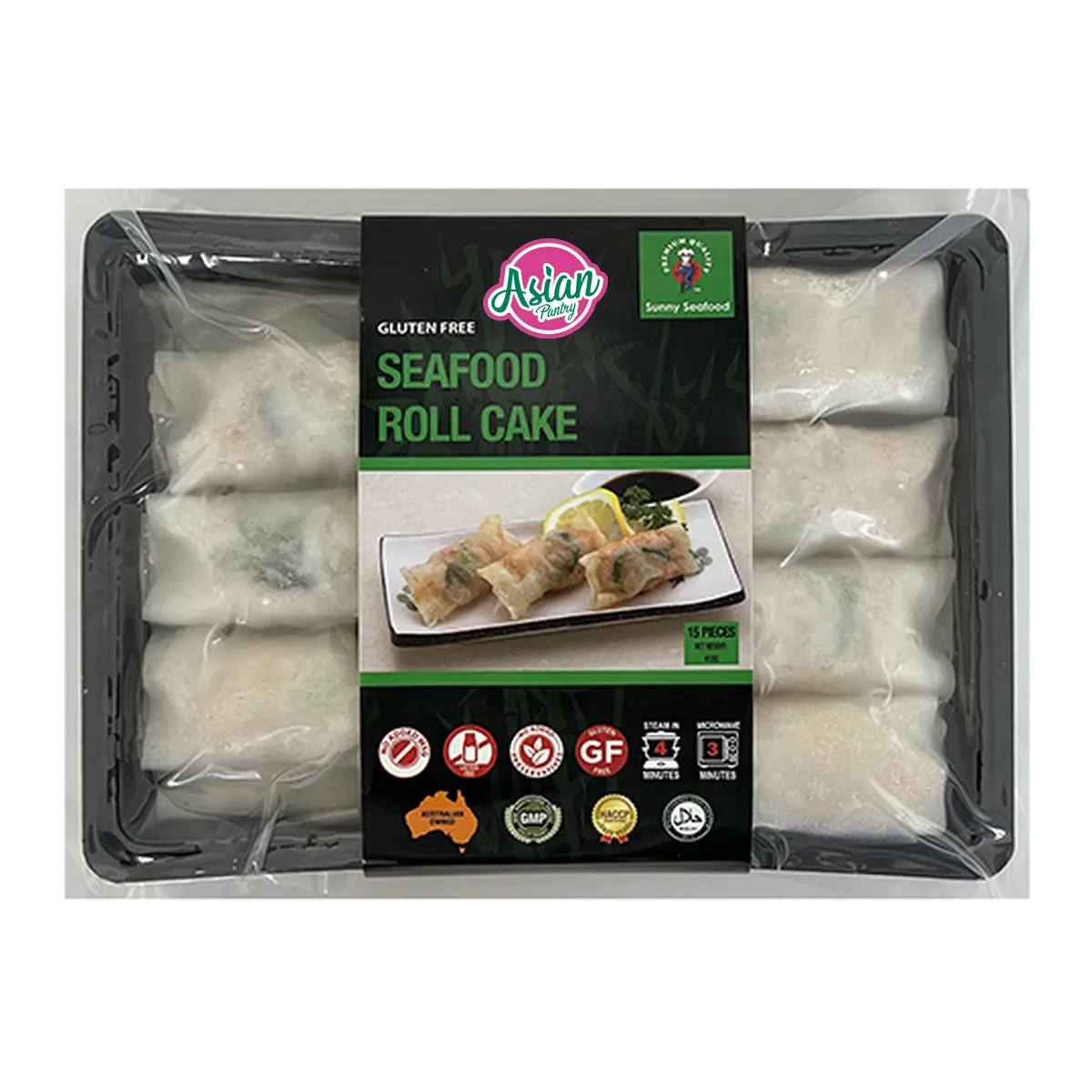 Sunny Seafood Gluten-Free SEAFOOD ROLL CAKE 15PC - 450g