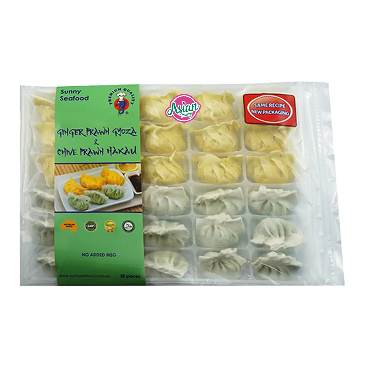Sunny Seafood Frozen Ginger and Chive Dumplings 900g