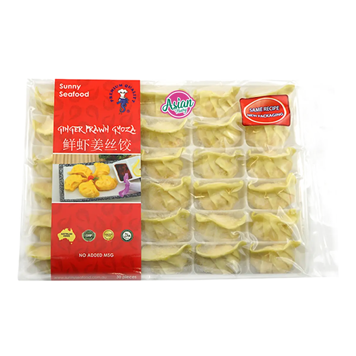 Sunny Seafood Frozen Ginger Prawn Gyoza 900g