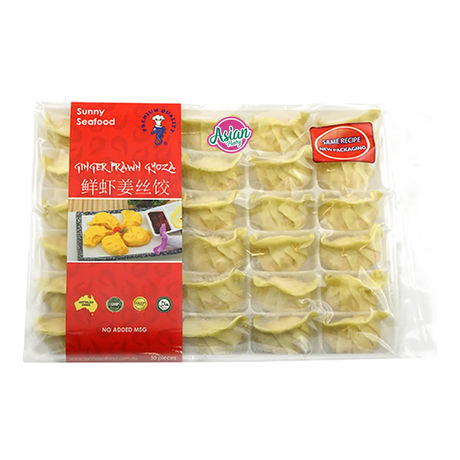 Sunny Seafood Frozen Ginger Prawn Gyoza 900g