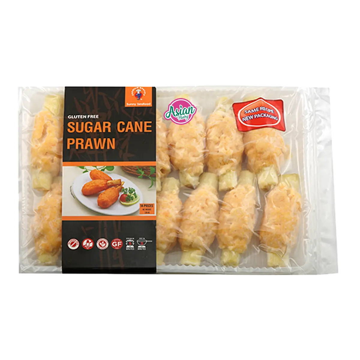 Sunny Seafood Frozen sugar cane Prawn 450g