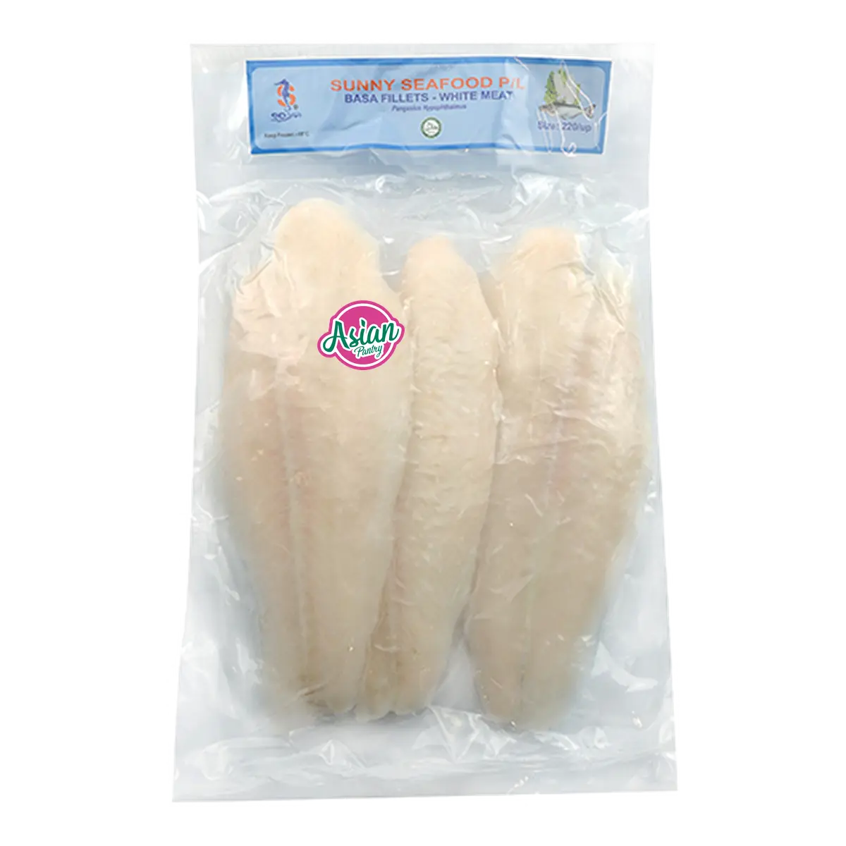 Sunny Seafood Frozen Basa Fillet IQF 900g