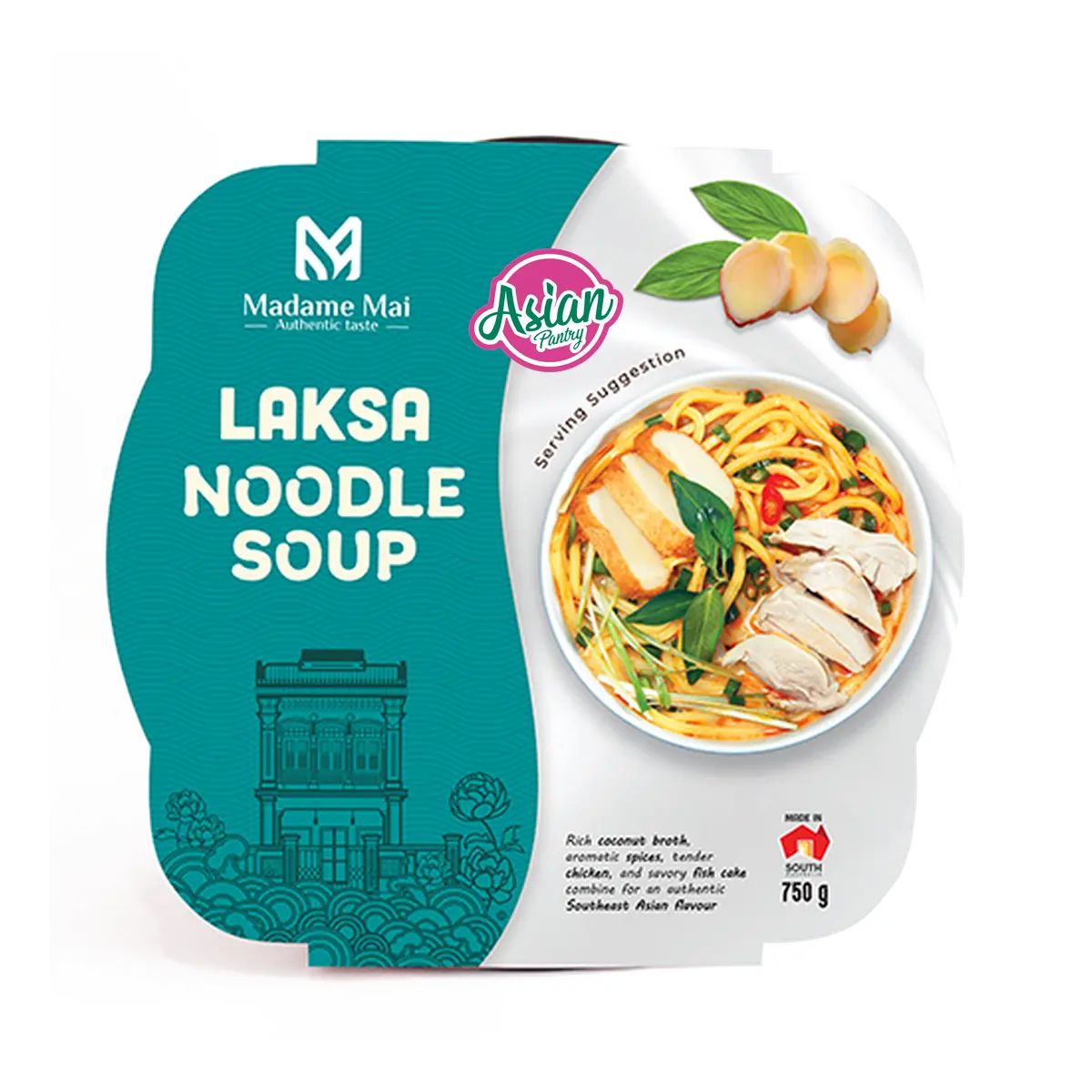 Madame Mai Frozen Chicken Laksa 750g