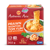 CP Frozen Tom Yum Wonton Noodle Bowl 302g
