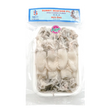 Sunny Seafood Frozen Cleaned Calamari on Tray 400g