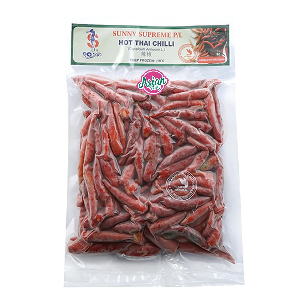 Sunny Seafood Frozen Red Chilli 500g