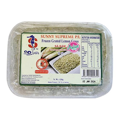 Sunny Seafood Frozen Lemongrass Tub 120g