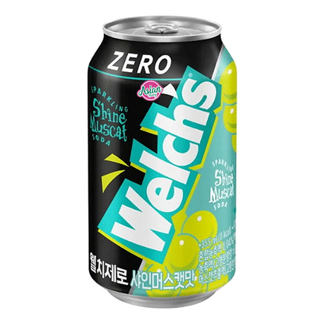 Welch's Zero Shine Muscat Soda 355ml